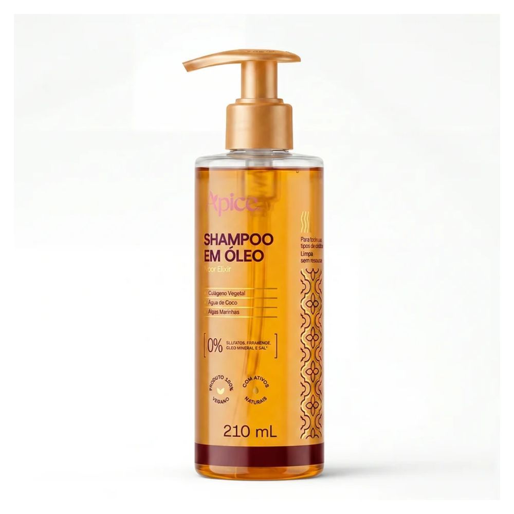 Shampoo Óleo Elixir Ápice 210ml