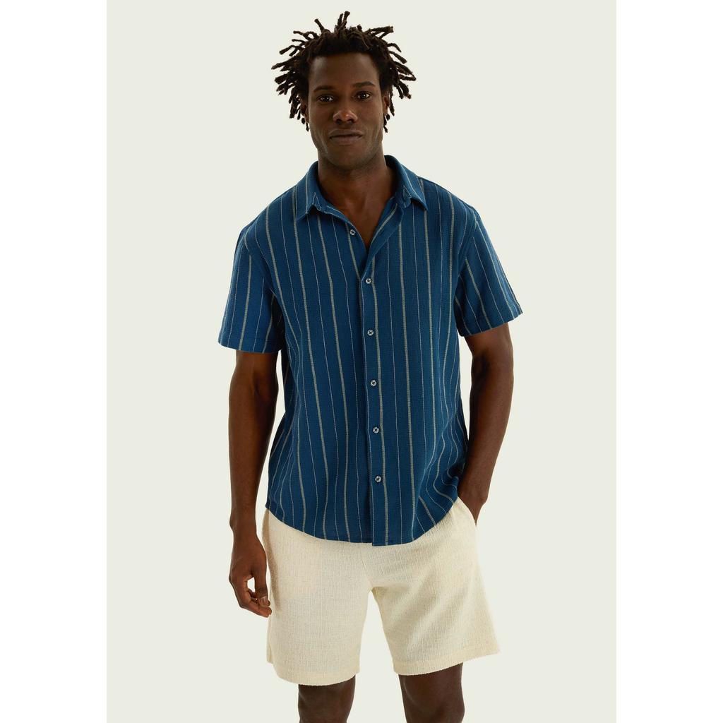 Camisa Masculina Manga Curta Comfort Listrada