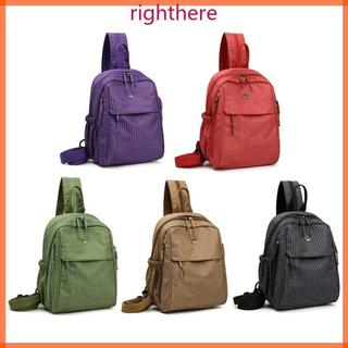Mochila Compacta Direita Bolsa Crossbody Compartimento Espacial Ideal Para Deslocamento