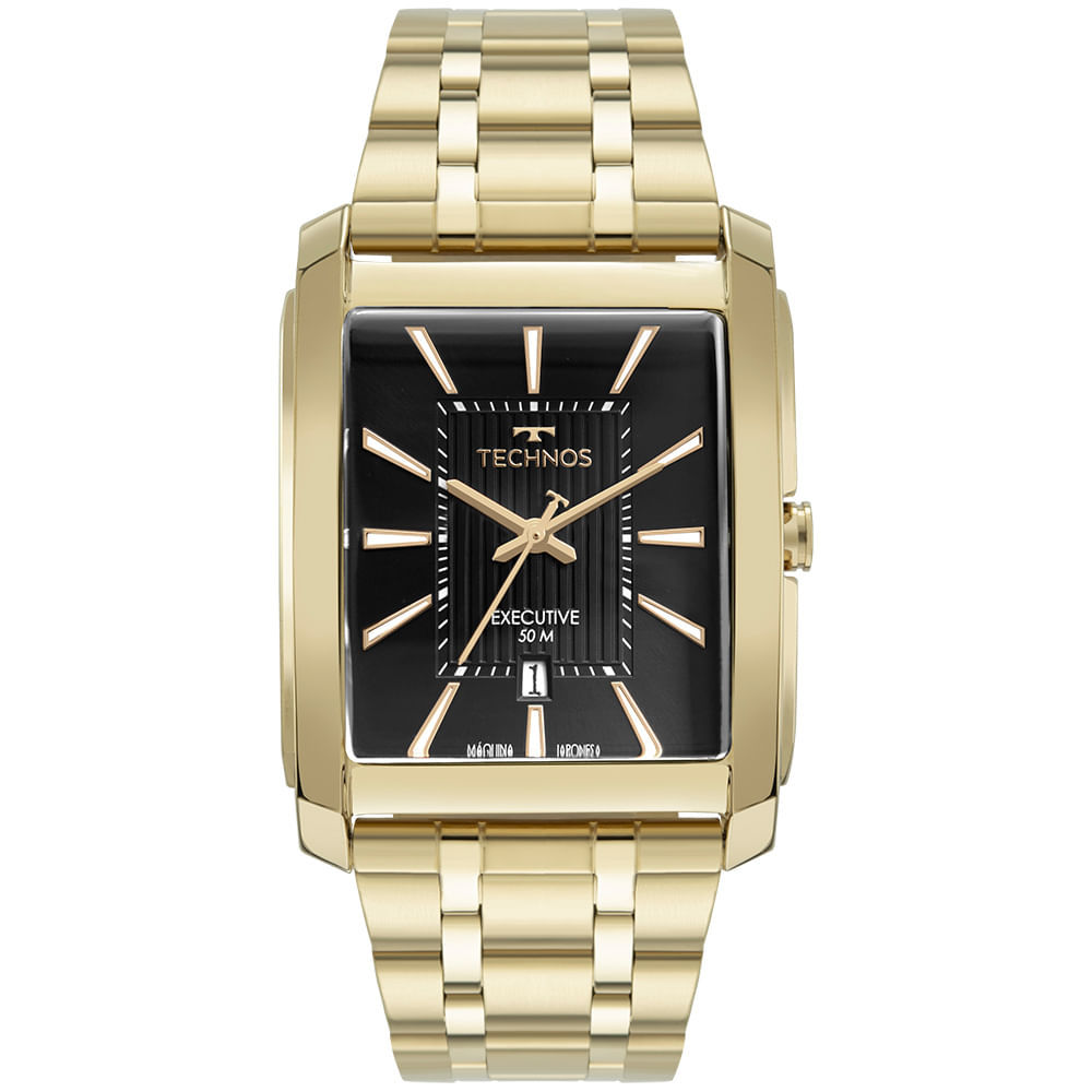 Relógio Technos Masculino Executive Dourado - 2117LDM/1P