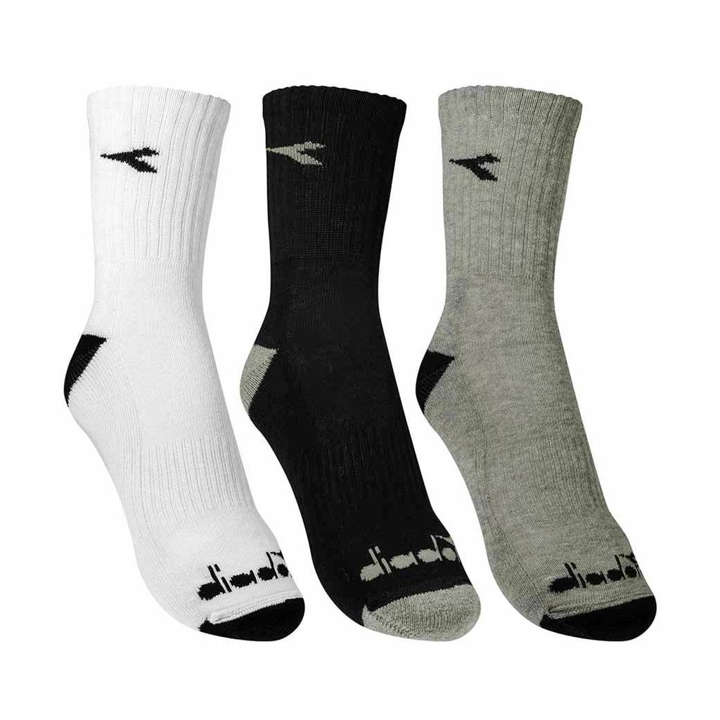 Imagem Kit 3 Meias Diadora Cano Alto 39-42 Masculino