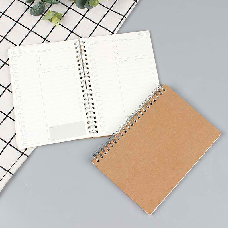 planner 2027 agenda planner 2027 Novo plano diário Autorregulação do cartão calendário calendário da bobina caderno sub-