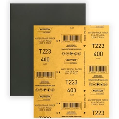 Folha de lixa D'água 225 x 275 mm - T223 - Norton