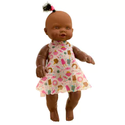 Boneca Lia Passeio Negra Adijomar