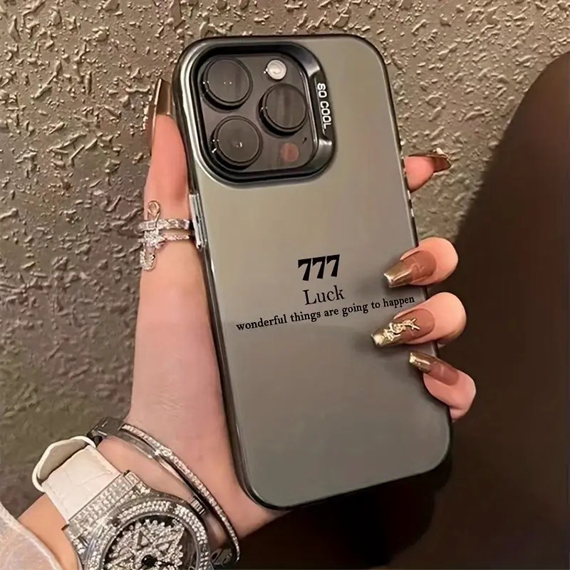 Capinha Capa para Samsung A16 A54 A16 A06 A34 A23 A05 A55 A35 S24 S25 Plus Ultra Número da Sorte acrílico Anti-impacto