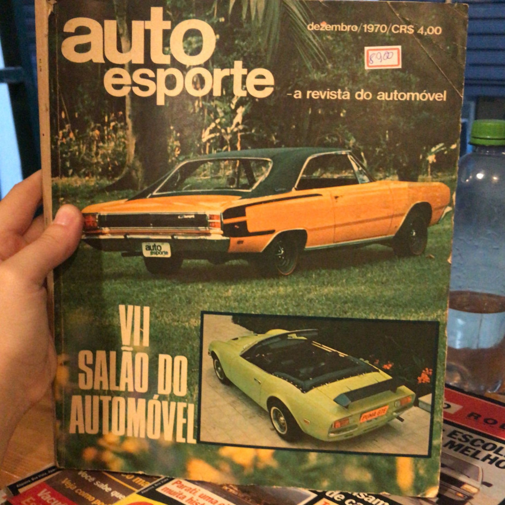 Auto Esporte - VH Salão do Automóvel - N 74 - 1970 autor Revista Auto Esporte