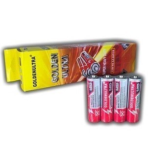 Kit 24/60 Unidades De Pilha Comum Goldenultra Tamanho AA/AAA em Oferta na Shopee