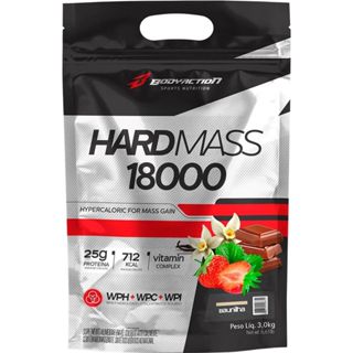Hard Mass 18000 - 3000g Baunilha - BodyAction em Oferta na Shopee