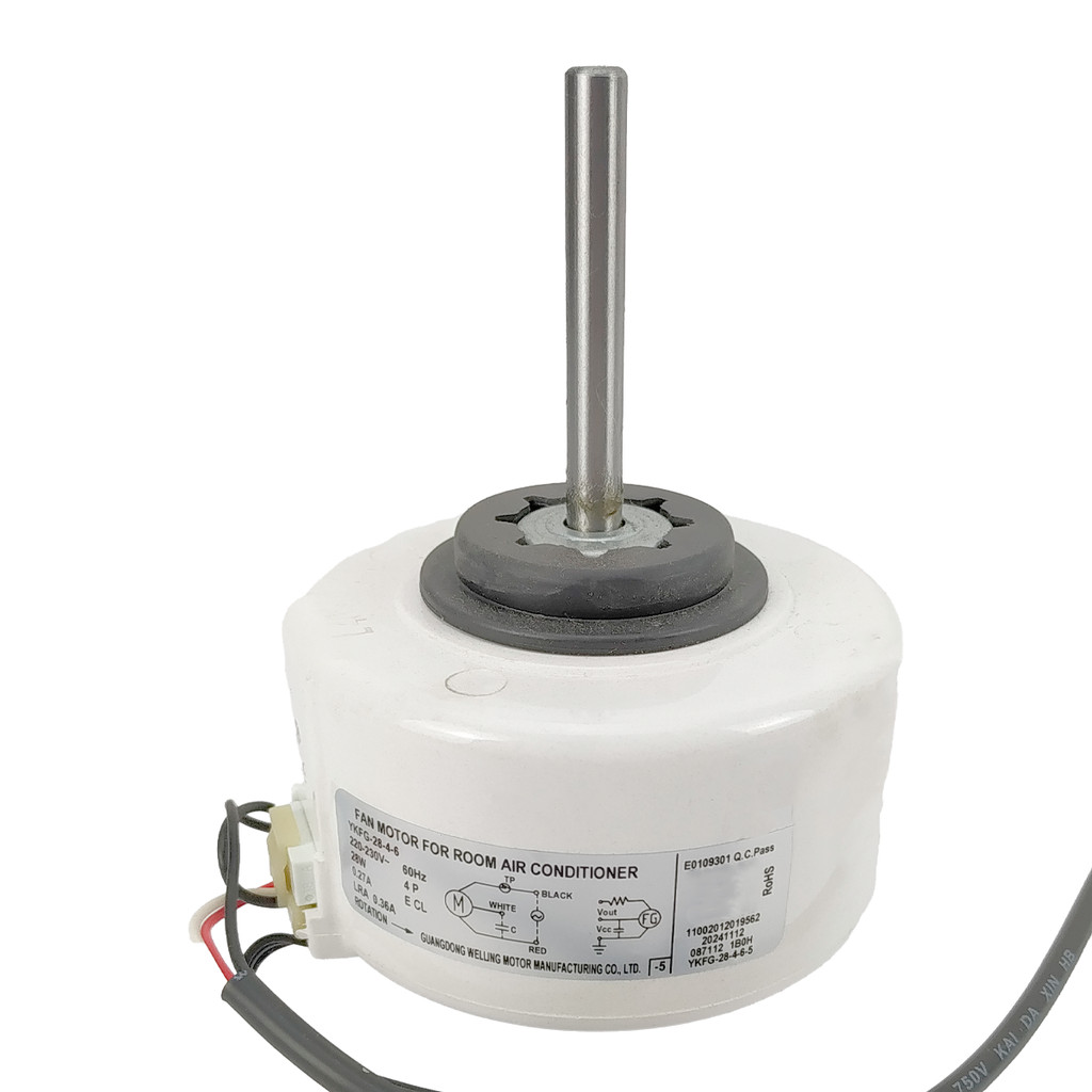 Motor Ventilador YKFG-28-4-6-5 Evaporadora 18.000 Btus Midea Comfee