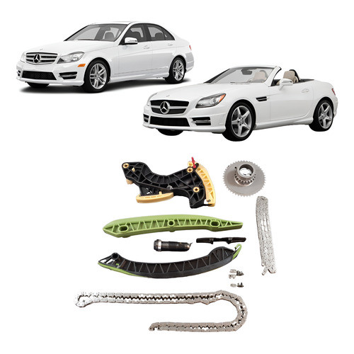 Kit Corrente Comando Mercedes C180 C200 Cgi 1.8 Turbo W204