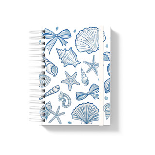Agenda Executiva Premium organização pessoal - A5 - 2026 - Fundo do mar Branco em Oferta na Shopee