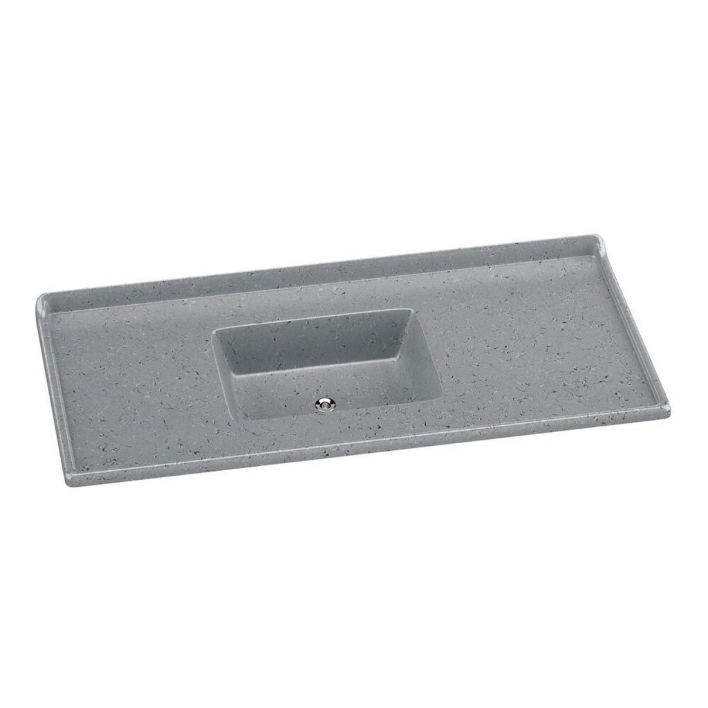 Pia Sintética para Cozinha 120cm X 55cm Cinza em Oferta na Shopee