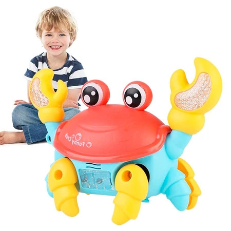 Caranguejo Fujão, Patinho Dançante Brinquedo Infantil Com Luz Som e Movimento — imagem 2 de 2
