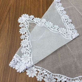 Véu Ccb Infantil Congregação Cristã Redondo de Bico (mod. Margarida) em Oferta na Shopee