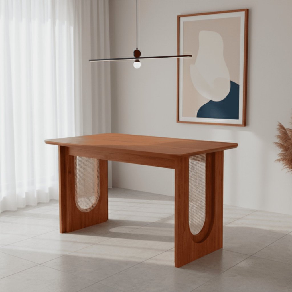 Mesa para Sala de Jantar Valentina 130cm sem Vidro