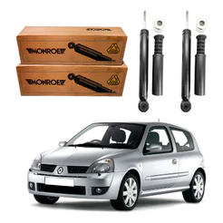 Kit Amortecedor Traseiro Clio 1.6 2003 A 2009