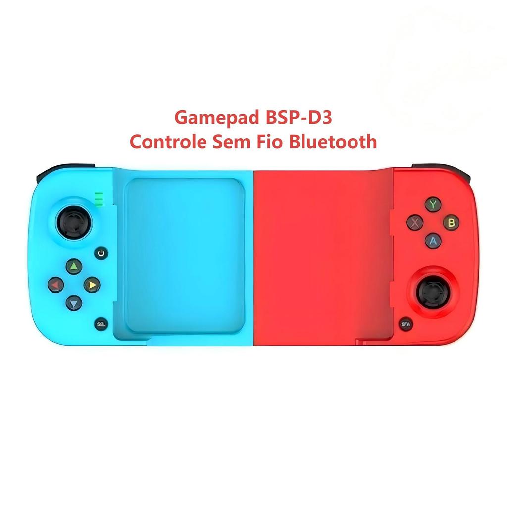 BSP-D3 Controle Gamepad Ajustável Telescópico Bluetooth Sem Fio para iOS E Android em Oferta na Shopee
