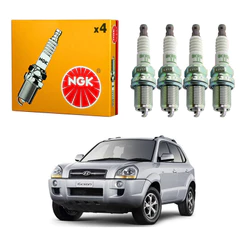 Jogo Vela Ngk Tucson 2.0 2004 A 2013