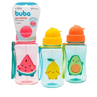 Garrafinha Infantil Com Canudo Frutti Buba em Oferta na Shopee
