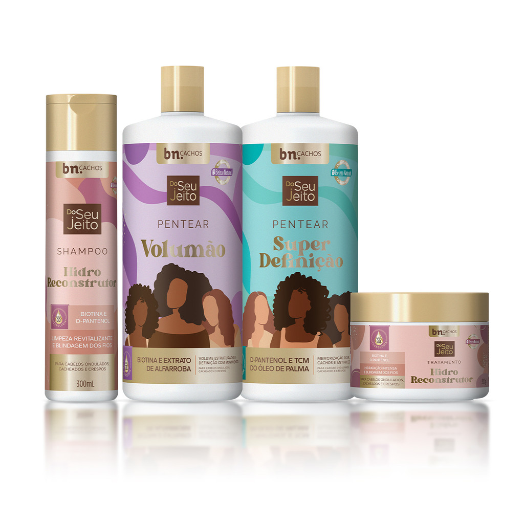 Kit Linha Completa Do Seu Jeito | bn.Cachos em Oferta na Shopee