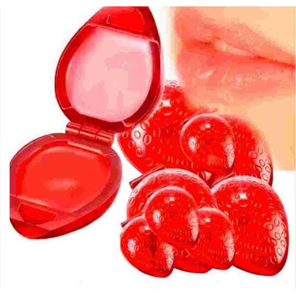 Brilho Labial Morango Yvis Beauty Pote em Oferta na Shopee