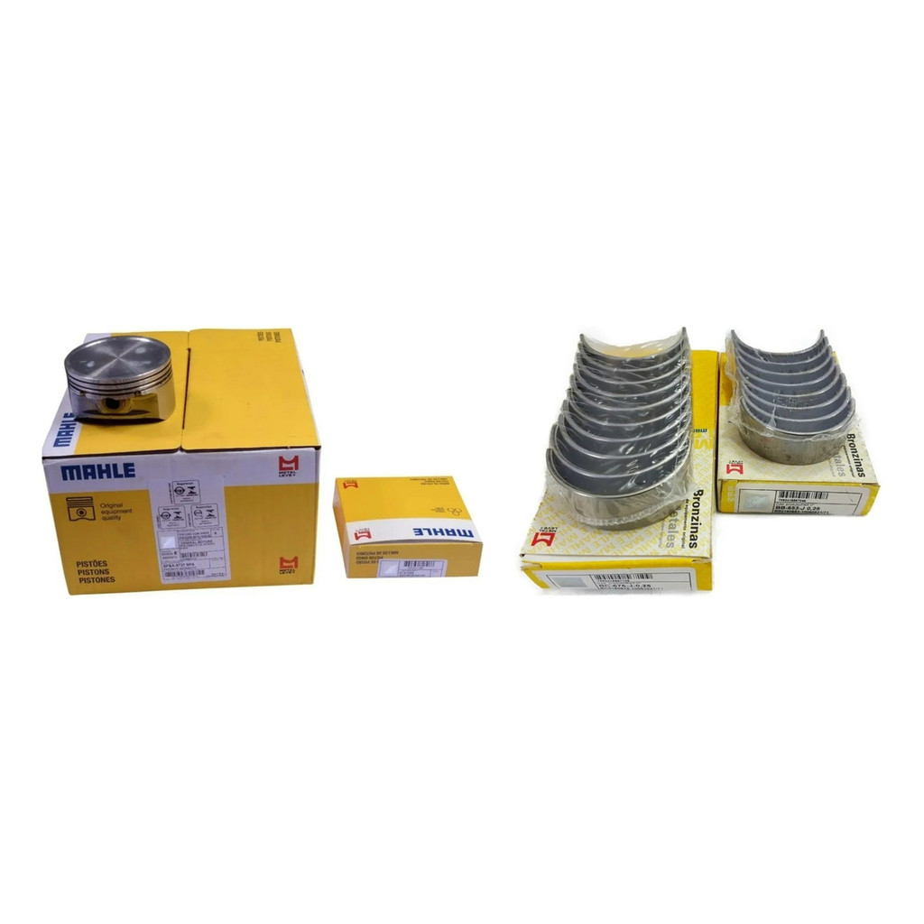 Pistão Anel 050 Bronzina Biela Mancal Std Stilo 1.8 8v Flex