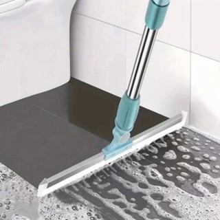 Rodo de Silicone Multiuso 2 em 1 – Vassoura e Limpador de Vidros para Uso Seco e Molhado em Oferta na Shopee