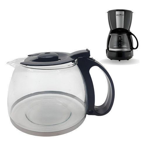 Jarra Para Cafeteira compativel Britânia Cp30 / Cp 30 Inox Vidro forte