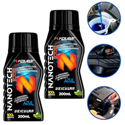 Kit Aditivo Nanotech 1000 Koube 200ml Motor, Diferencial e Rolamentos