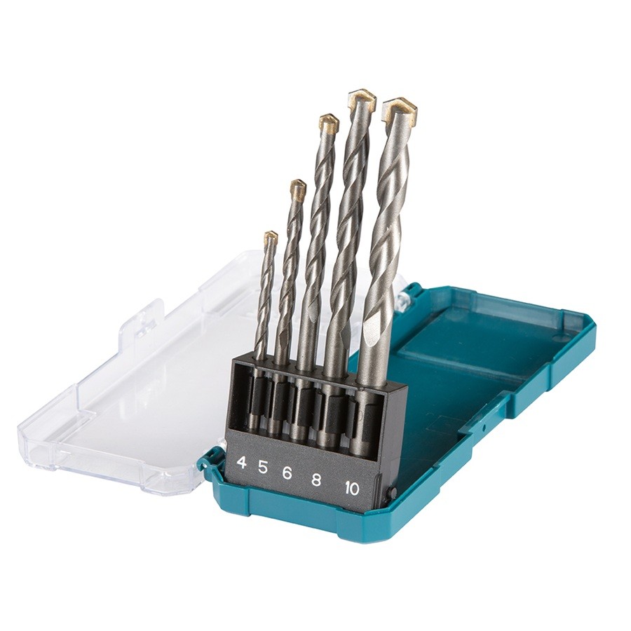 Kit De Brocas TCT 5 Peças D-72877 Makita em Oferta na Shopee