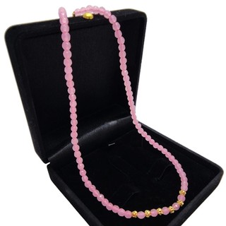 Colar Choker Feminino Pedra 40cm Banho De Ouro 4833