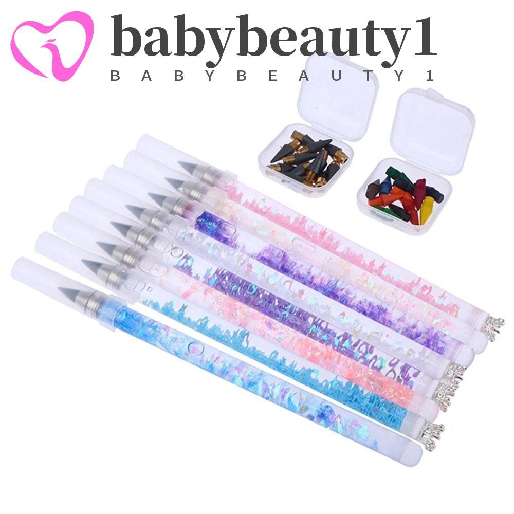 BABYBEAUTY1 Lápis De Escrita Ilimitado , Tecnologia Sem Tinta , Caneta De Areia Com Fluxo De Vento , Desenho Preto Etern