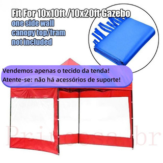 Tenda Festa 3x3M Toldos De Parede Lateral Barra De Vento