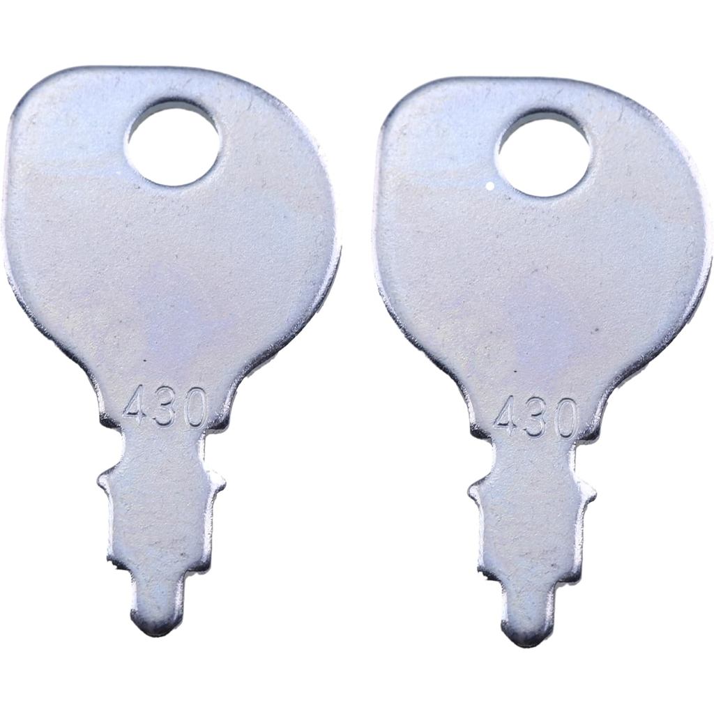 2 Chaves de Ignição 430 725-0201 925-0201 Compatíveis com Todos os Interruptores Swisher MTD Kohle Craftsman 4697 24698 