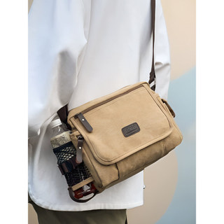 Bolsa mensageiro masculina estilo 2025 novo estilo bolsa de ombro esportiva masculina versão coreana Casual pequena bols