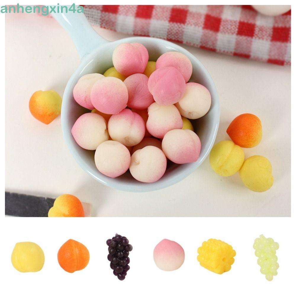 ANHENGXIN Squeeze Brinquedo De Pêssego , Fingir Jogar Milho Espremer Brinquedos Sensoriais , Uvas Cozinha Simulação