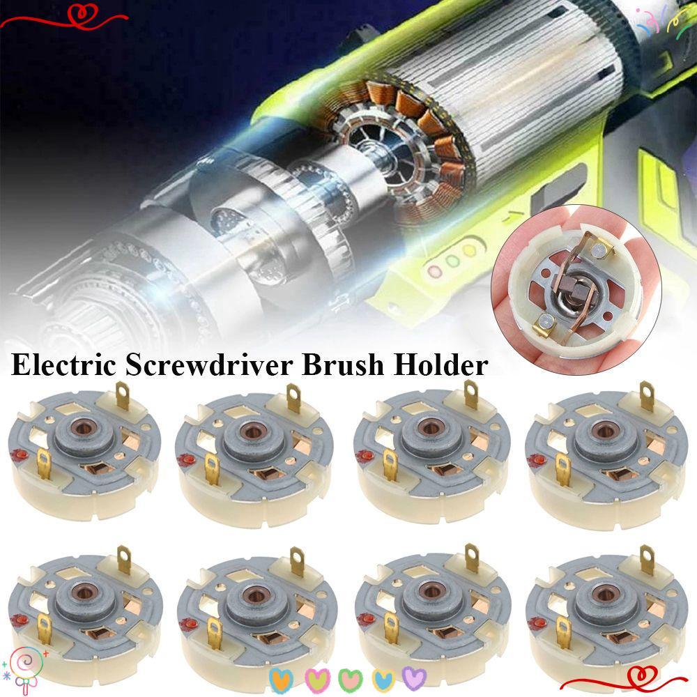 1/2/3pcs Suporte De Escova RS550 Motor Cobre Peças De Broca De Carregamento Mais Vendidas