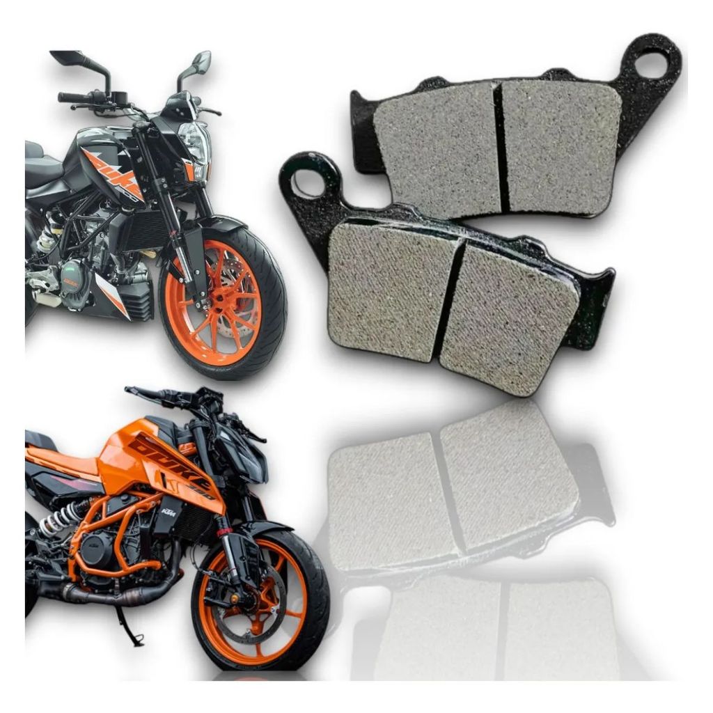 PASTILHA FREIO XR 660R 2011 BMW G310R GS KTM DUKE 200 390 TRASEIRA LINHA CERAMICA DIAFRAG DFP-50813