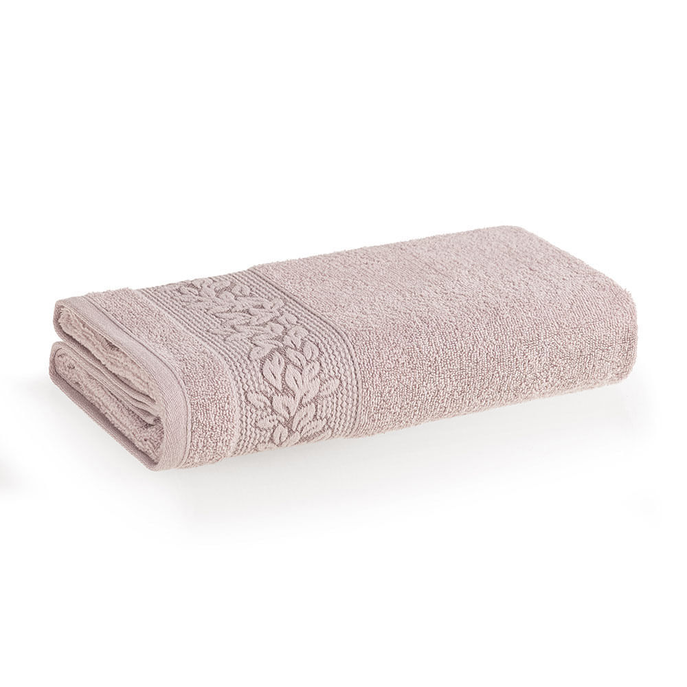 Toalha de Rosto 80x48cm Provence Karsten Roxa Malva