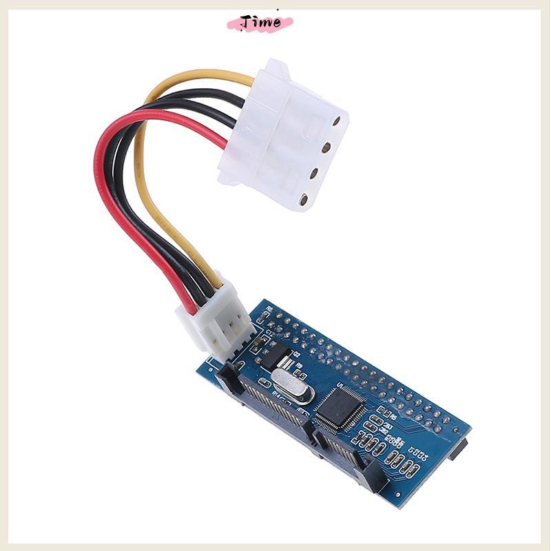 Tempo 40 Pinos IDE Fêmea Para SATA 7 + 15 Adaptador Macho De 22 PATA Cartão Hee