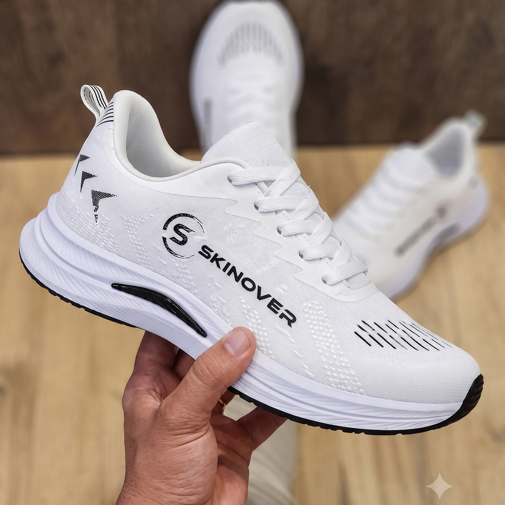 Tênis Masculino Academia Confortável Caminhada Corrida Ultraleve Trabalho Envio Rápido
