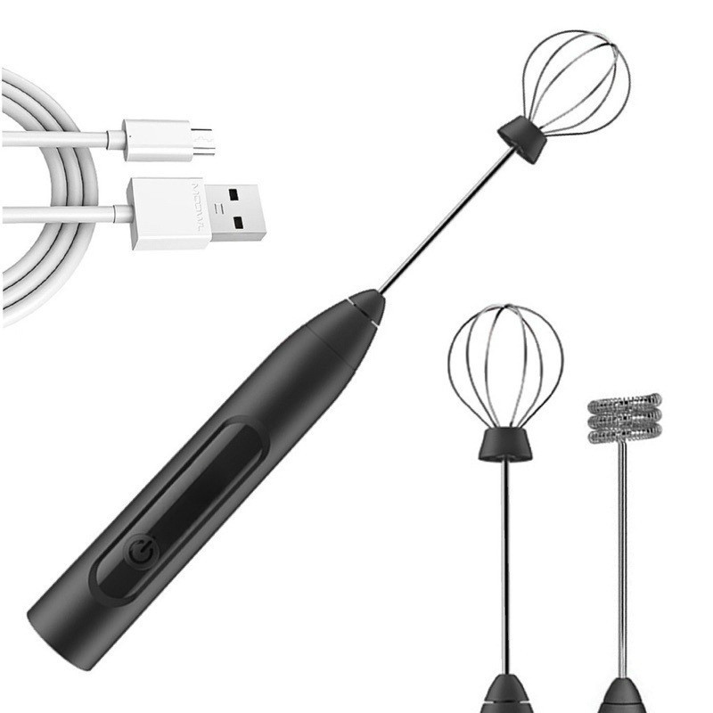 Mini Mixer Misturador Portátil Recarregável USB Elétrico Para Bebidas Batedor de Ovos P.HQ