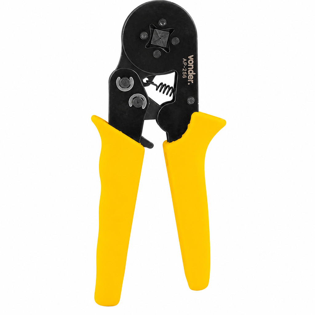 ALICATE PRENSA TERMINAIS TUBULARES AP-256 0,25 A 10 MM² COM CATRACA 3686864000 - VONDER