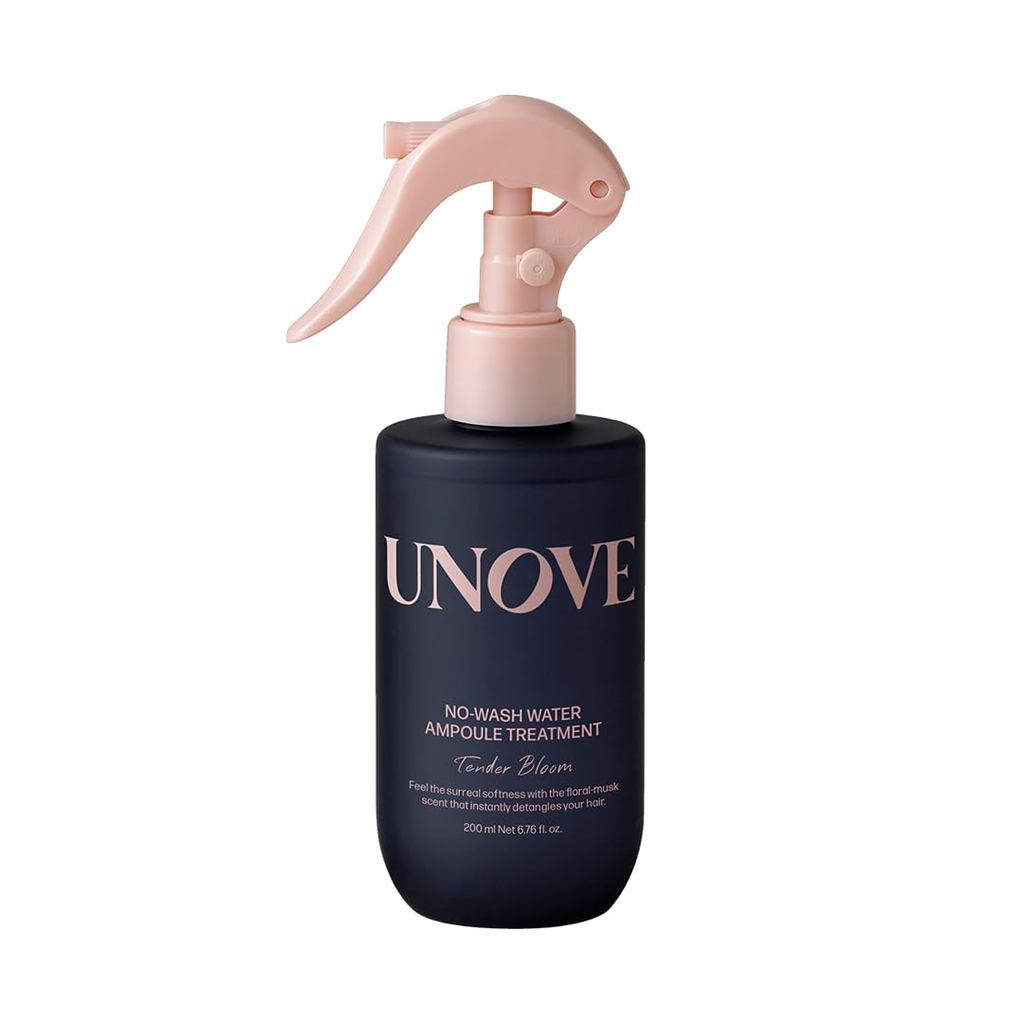 Tratamento em Ampola Sem Enxágue UNOVE 200ml/6.8 fl.oz |   Hidratação Profunda e Reparação para Cabelos Danificados |   