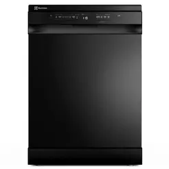 Lava-Louças Electrolux Preta, 14 Serviços com Programa Lava e Seca 50' - LP14E