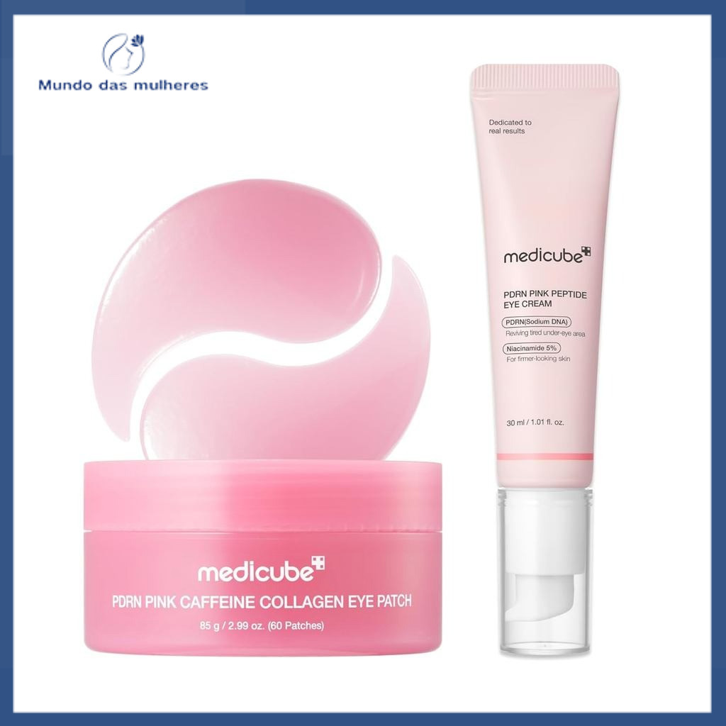 Medicube PDRN Pink Caffeine Collagen Eye Patch 85g + PDRN