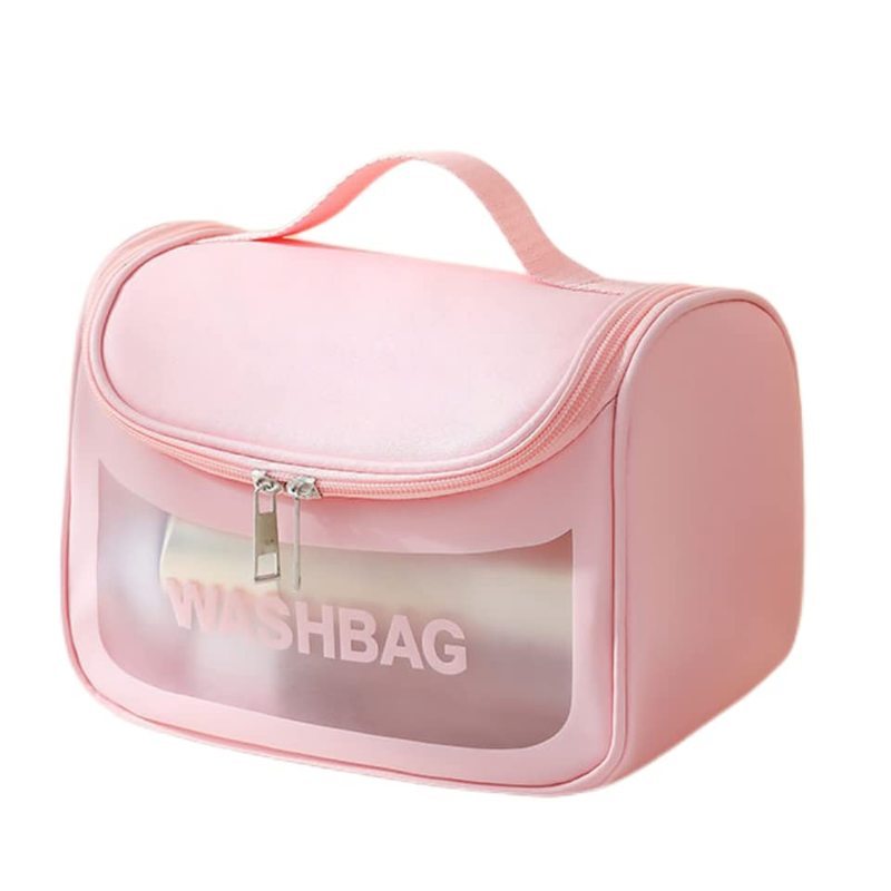 LEJN Bolsa De Higiene Pessoal Viagem Cosméticos Para Maquiagem Resistente À Água Organizador Recipiente De Tamanho Compl