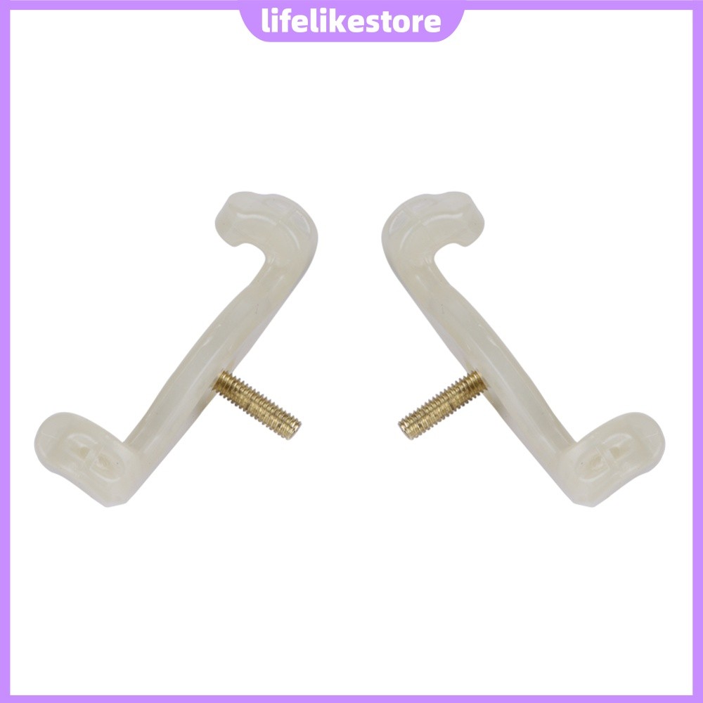 Descanso De Ombro Para Violino , Pés De Borracha , 2 Peças , Substituição De Macia Ajustável [lifelikestore.br]