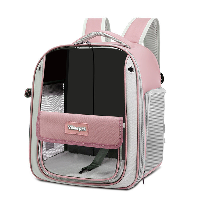 Novo estilo mochila para animais de estimação dobrável grande capacidade mochila para animais de estimação suprimentos p
