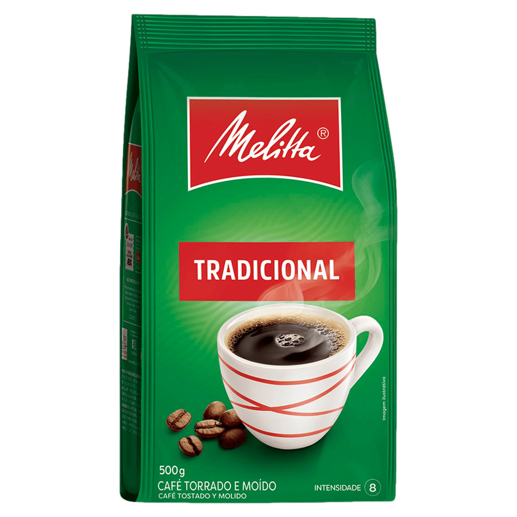 Melitta Café tradicional almofada 500g